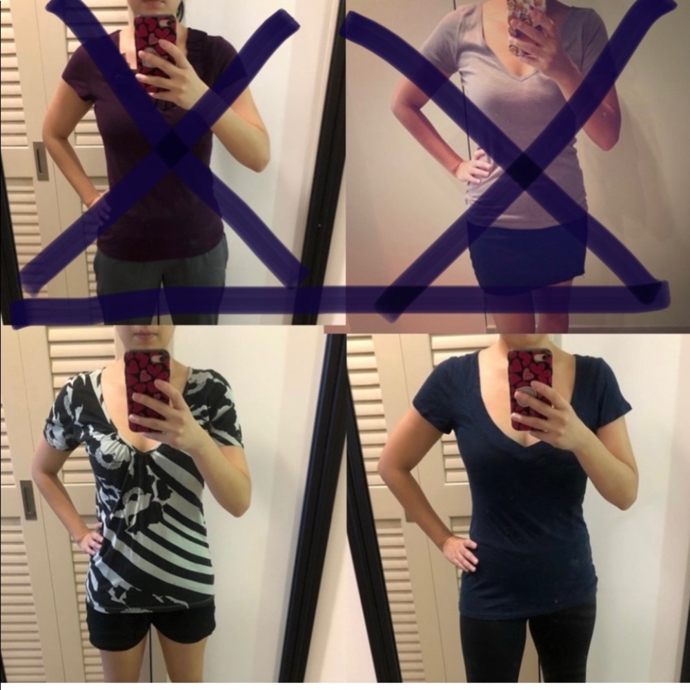 💜 5 for $25 2 T-shirt bundle urban outfitter old navy